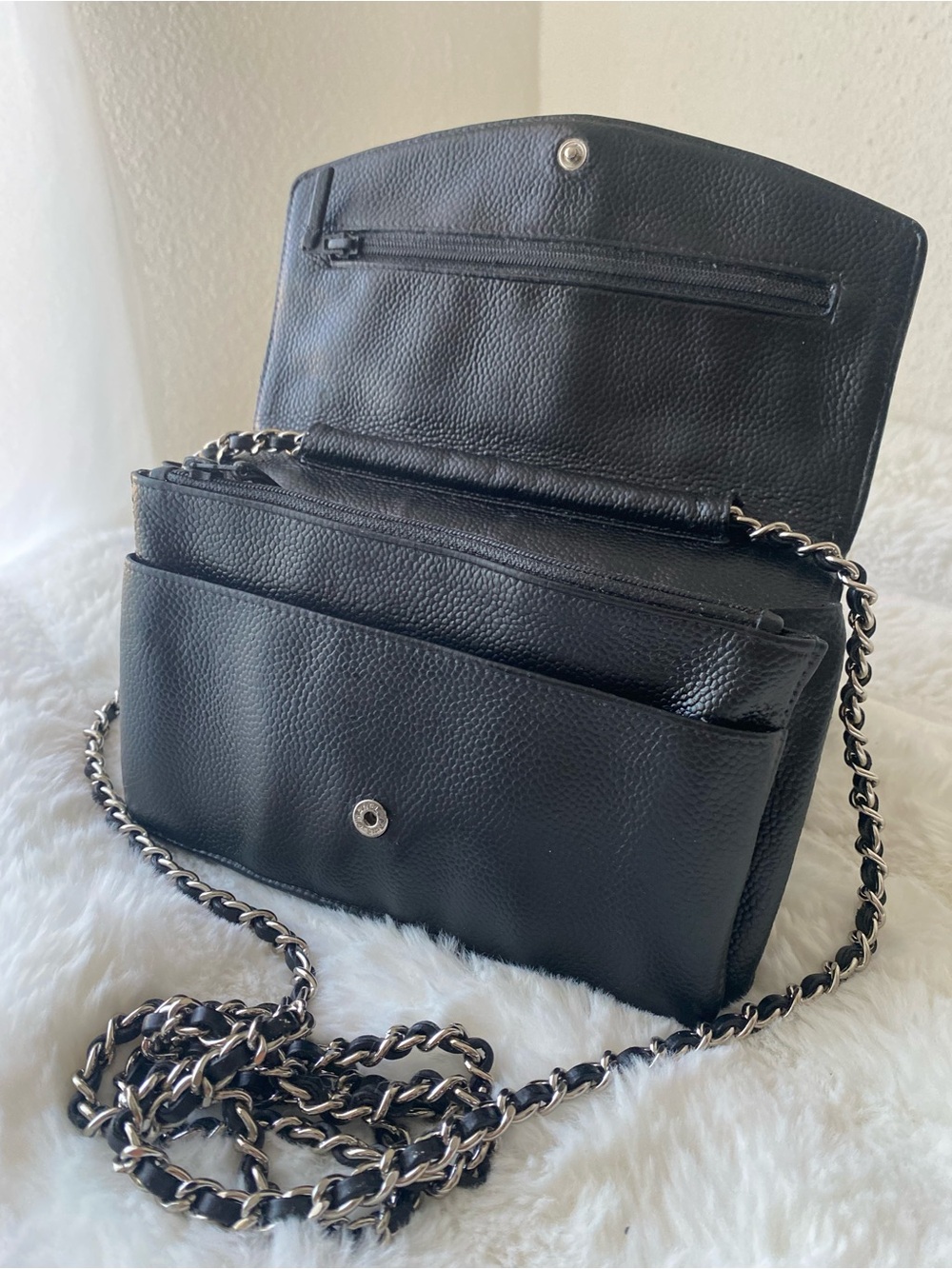 ❤️ CHANEL Caviar Timeless CC Wallet on Chain - Picture 5 of 17